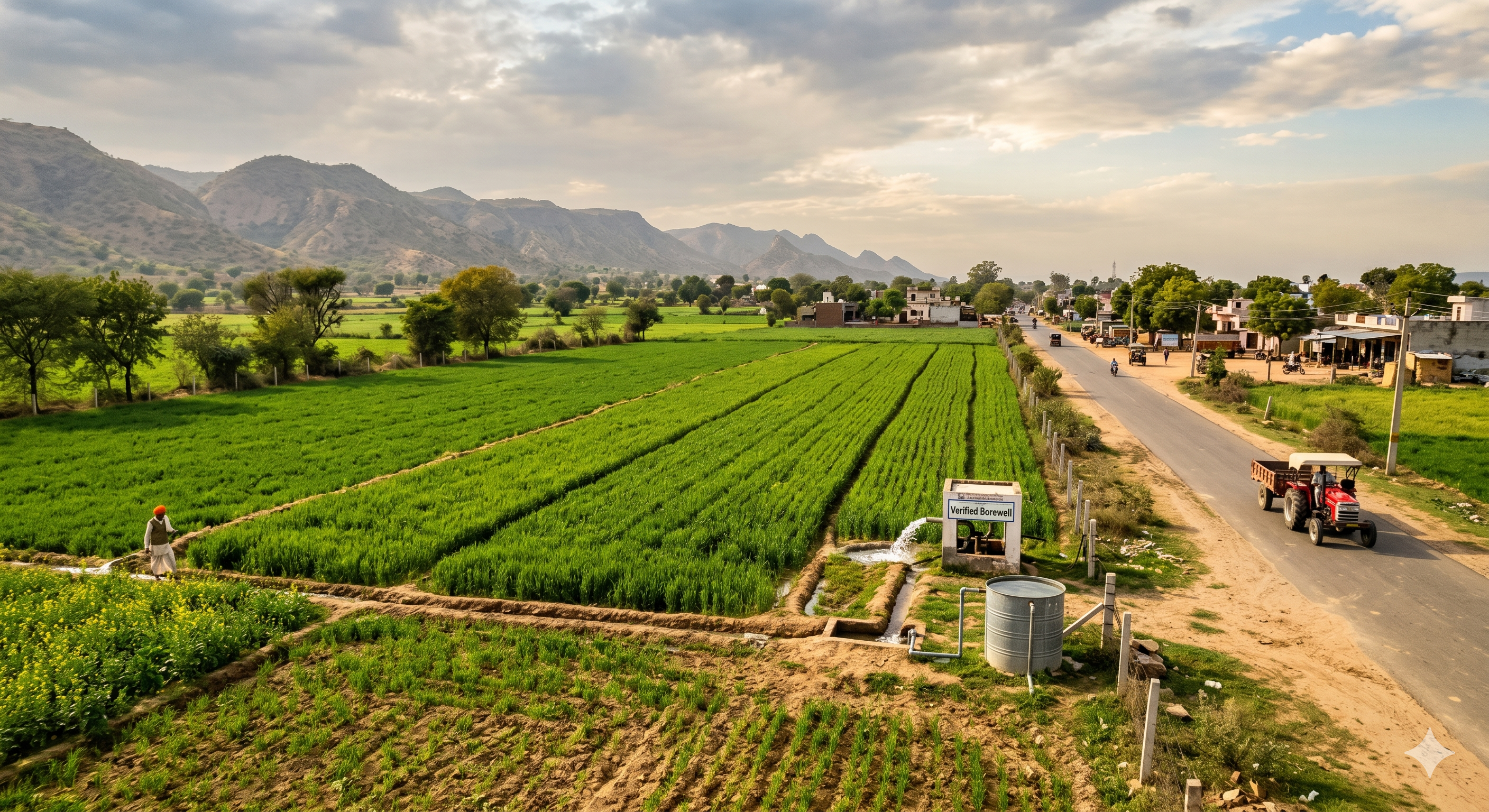 6 Bigha Agricultural Land for Sale – Village Kerwawal, Malakheda (Alwar)