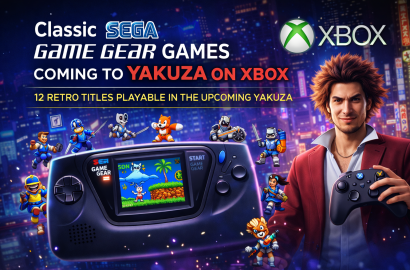 Classic SEGA Game Gear Titles Return in Upcoming Yakuza Game on Xbox