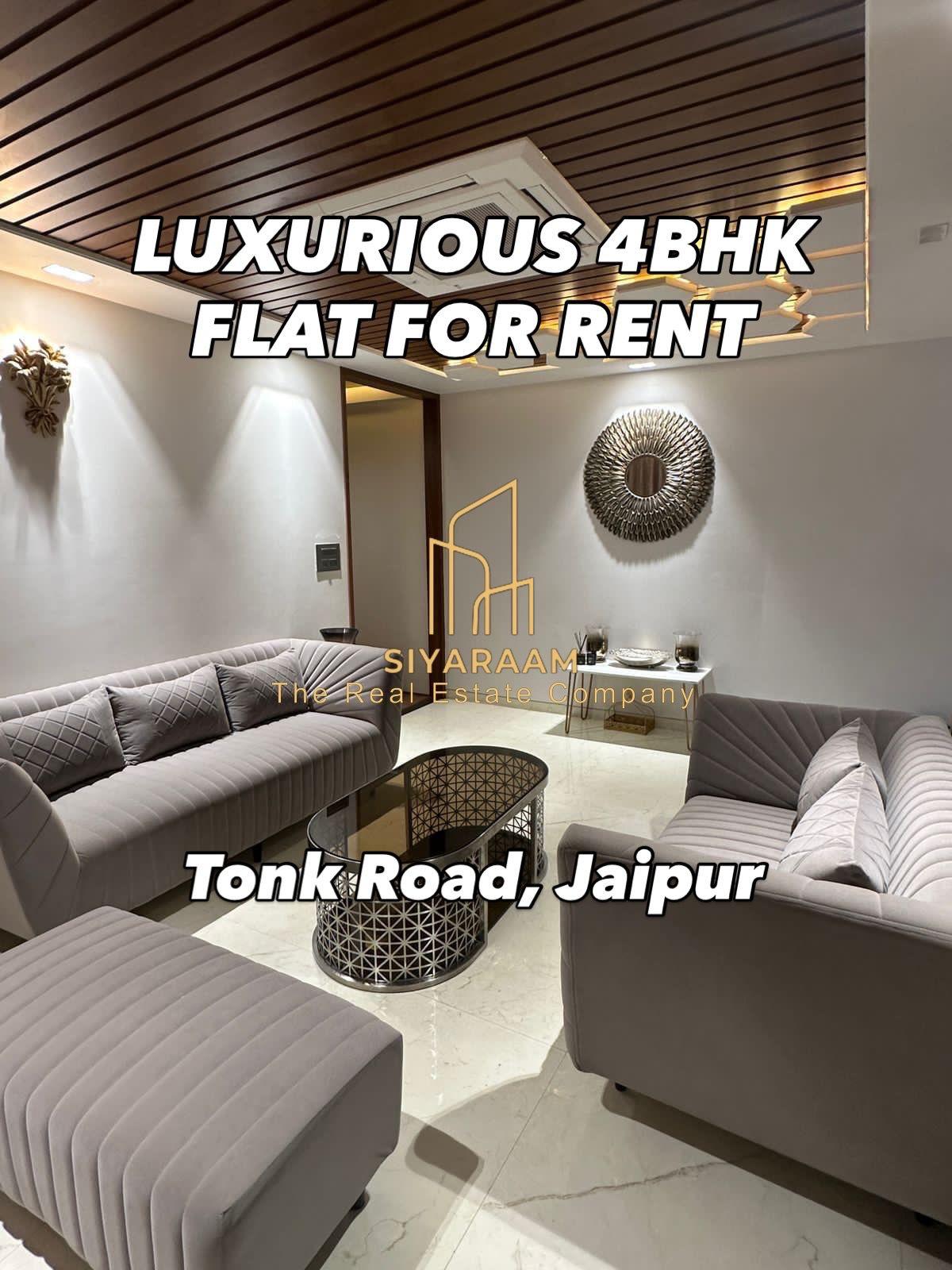 4BHK Fully Furnished Luxury Flat for Rent – Mahaveer Nagar, Durgapura, Jaipur