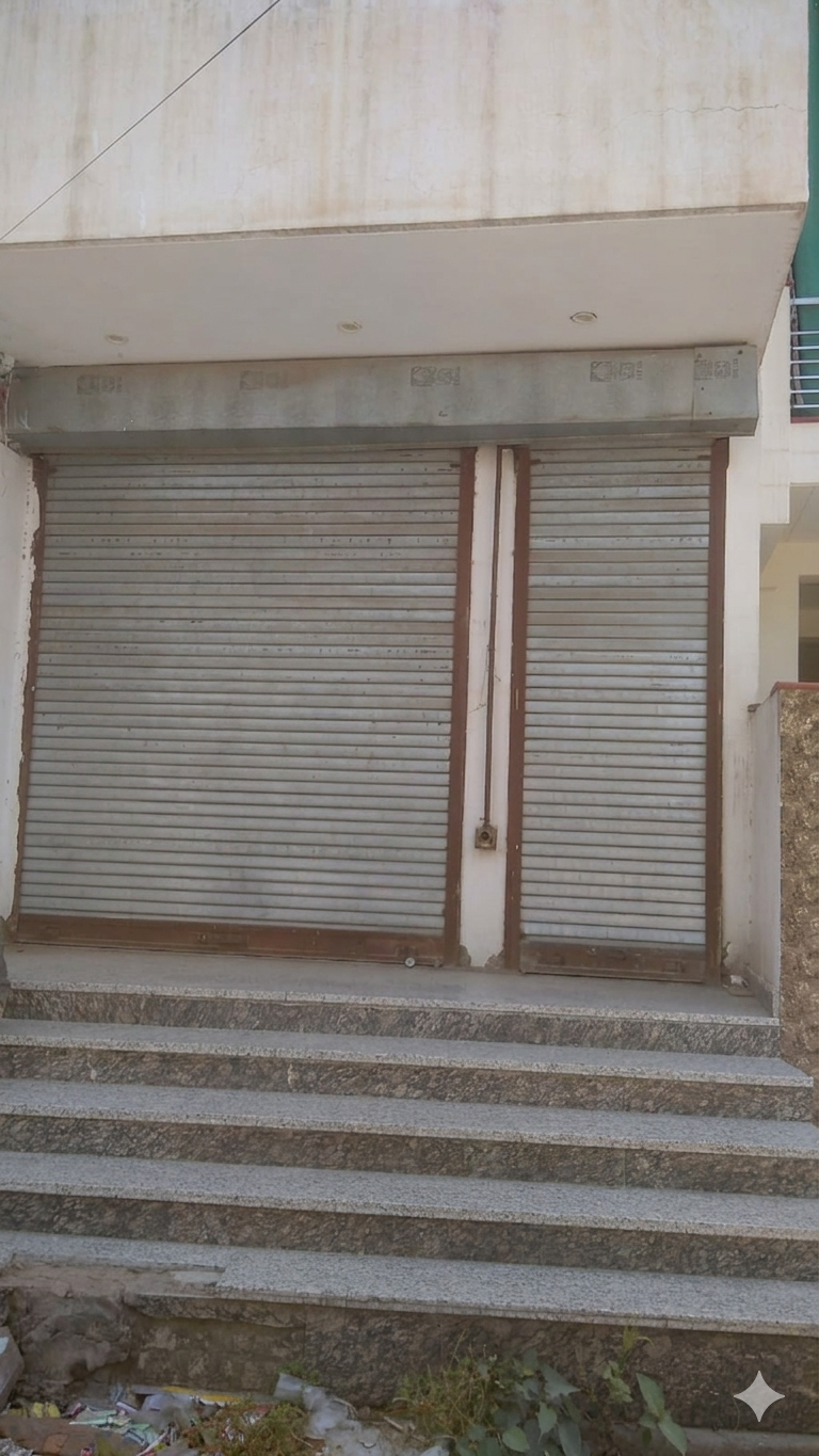 Shop for Rent in Old Baraf Khana Road Alwar | Approx 13×55 ft | Prime Location