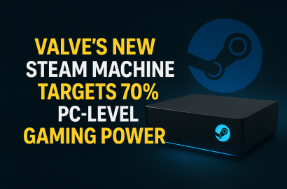 Valve Corporation’s ‘Steam Machine’ hardware targets 70% of PC performance