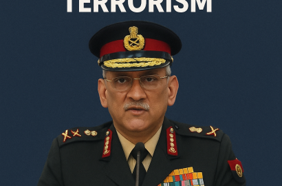 Indian Army Chief Issues Stern Warning to Pakistan on “State-Sponsored Terrorism”