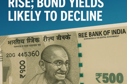 Indian Rupee Gains Momentum as Portfolio Inflows Rise; Bond Yields Likely to Decline