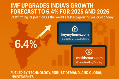 India Set to Remain World’s Fastest-Growing Major Economy as IMF Upgrades Forecast