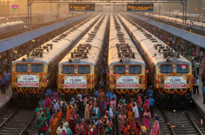 Indian Railways to Operate 12,000 Special Trains for Diwali and Chhath Puja 2025
