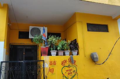 15x40 3 bahk house for rent in Green park colony (mayur vihar) opp. malviya nagar alwar