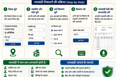 Rajasthan Mein Jamabandi Kaise Nikale? (Step-by-Step Guide)